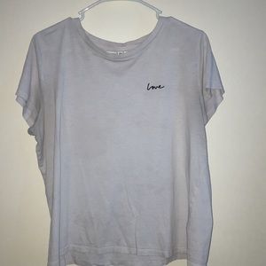 White love shirt